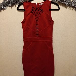 Charlotte Russe Red Evening Dress